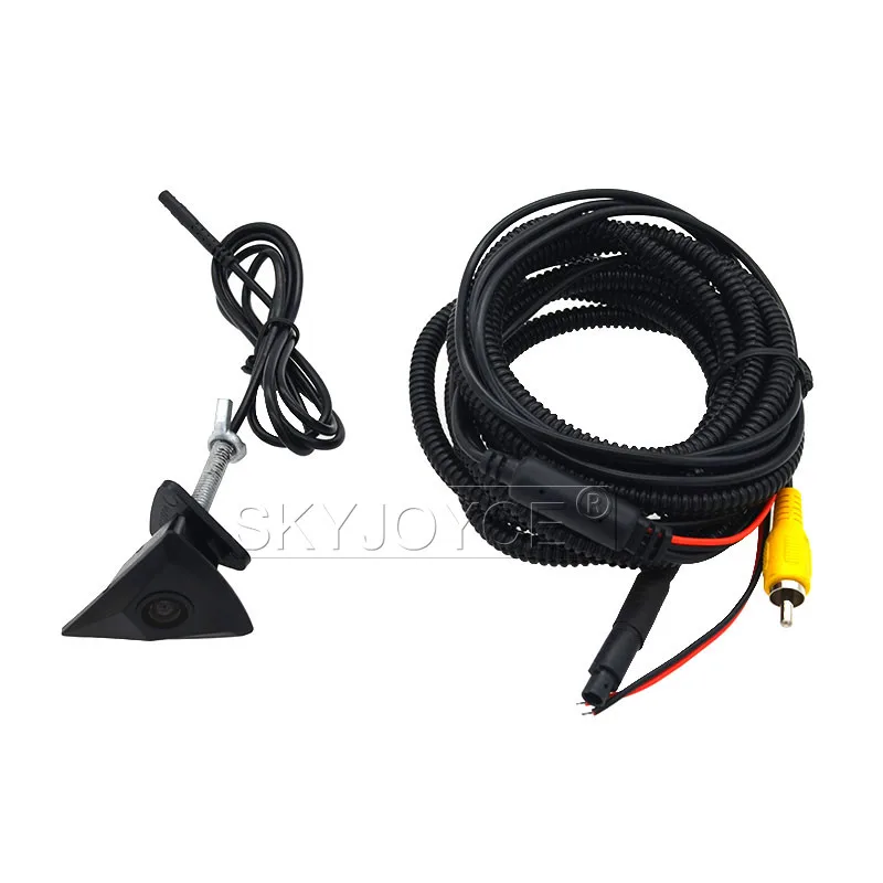 SKYJOYCE Front View Camera HD CCD Car Front LOGO Emblem Camera Japan Car Brand H T N auto Parking Camera land cruiser prado Fit (5)