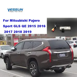 Yessun Автомобильная камера номерного знака для Mitsubishi Pajero Sport GLS QE 2015 ~ 2019 камера помощь при парковке