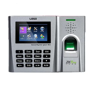 

TCP/IP 125Khz RFID Card and Fingerprint Time Attendance System ZK U260 Employee Attendance Terminal With EM Card & Fingerprint