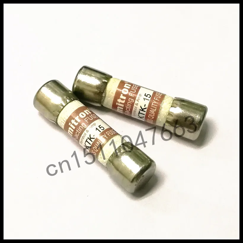 5pcs Fluke 83 85 86 87 88 Multimeter Fuse 15a 600v Fast Acting Fuse Ktk15 Bussmann Fuses