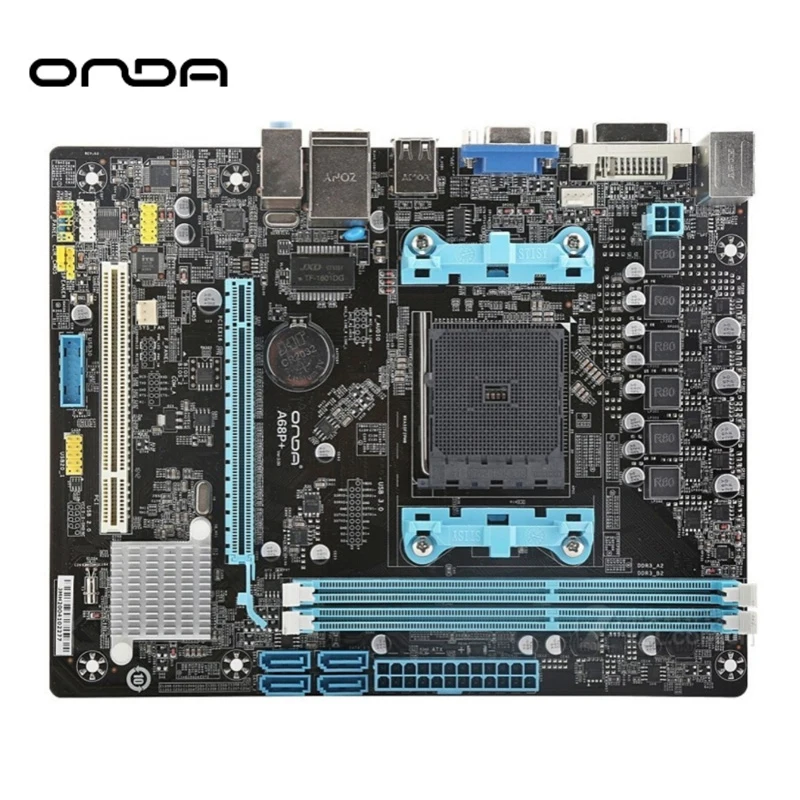 Onda A68P + системная плата AMD A68H DDR3 ПАМЯТЬ 16 Гб SATA3.0 DVI/VGA основная CPU 16G материнская