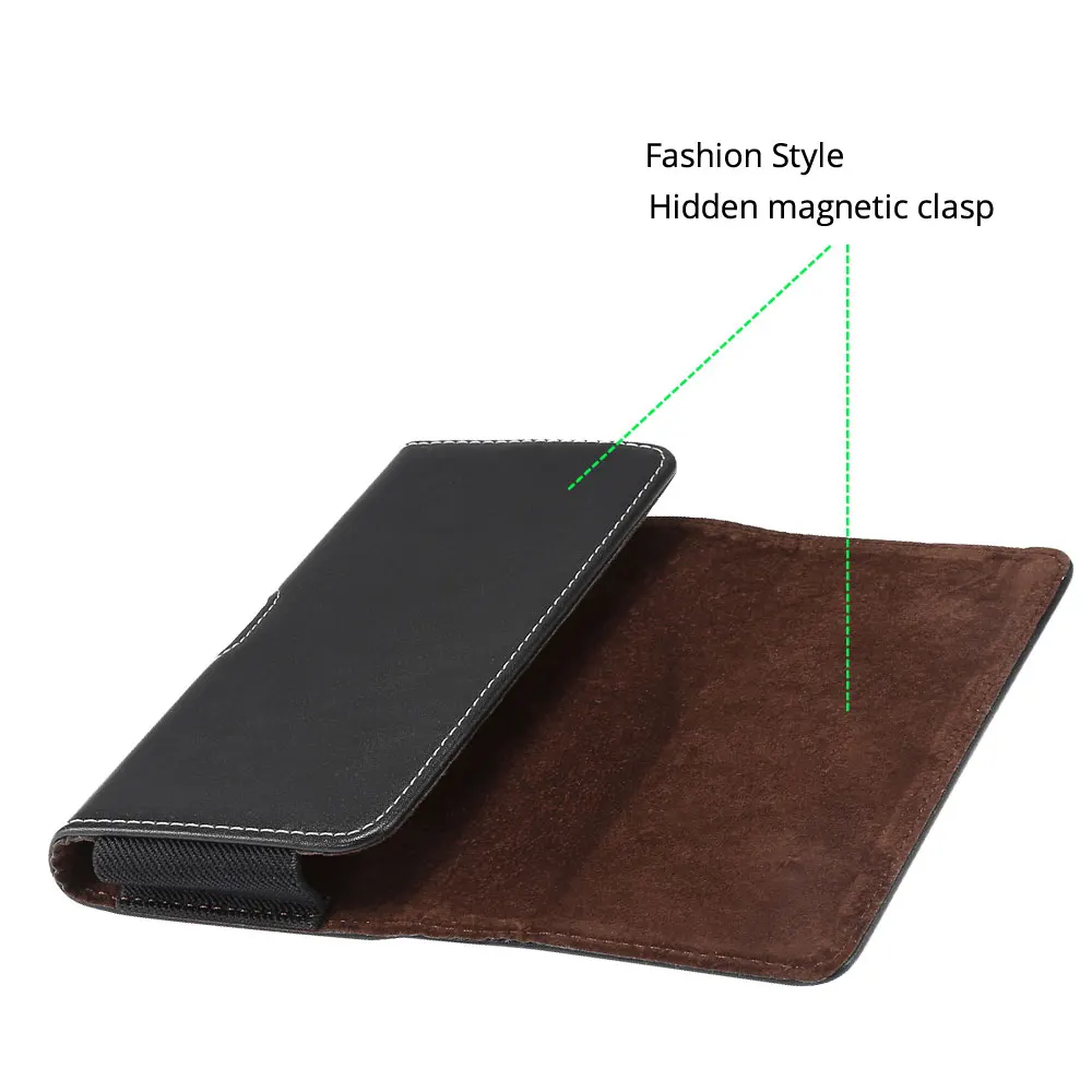 CHEZVOUS 4.7/5.2/5.5/6.0/6.3/6.4 inch Belt Clip Holster Leather Pouch Case for iPhone X XS MAX XR 8 7 6 plus 6s Cover Phone Bag iphone 8 clear case