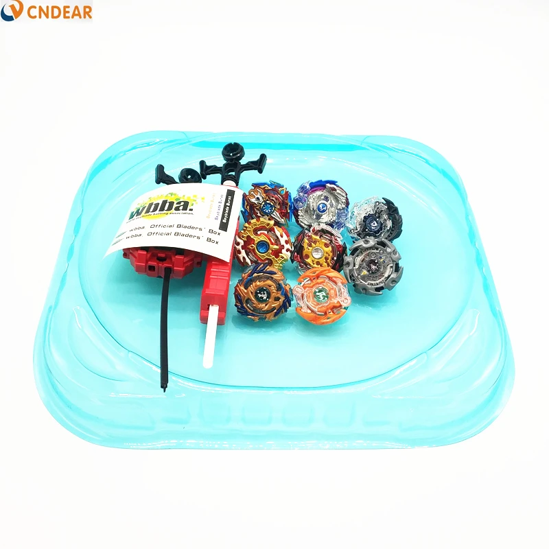 

8pcs Beyblade Burst Toys With Launcher Starter and Arena Bayblade Metal Fusion God Spinning Top Bey Blade Blades Toy Arena002