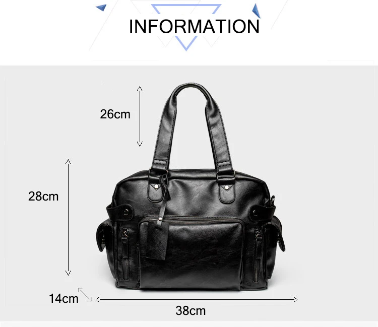 Модная мужская сумка, портфель из искусственной кожи, брендовая роскошная мужская сумка-мессенджер для мужчин, деловая вместительная сумка на плечо, дорожная сумка