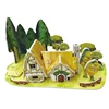 3D Puzzle Safe Foam Model Building Architecture Diy House Diy Forest Cabin House Tree Toys for Kids 1