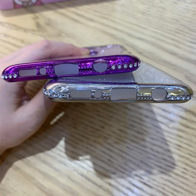 Glitter Diamond Bling Soft TPU Case Cover on sfor Samsung A10 A20 A30 A50 A40 A70 A60 M10 M20 M30 Shiny Silicon Phone Capa Coque (3)