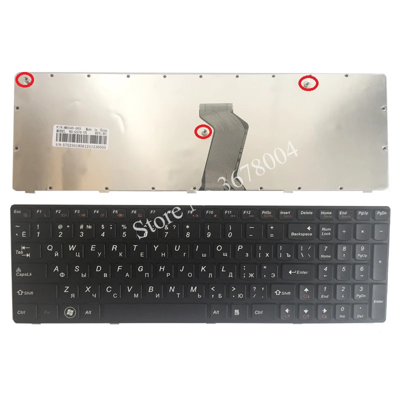 

NEW Russian Keyboard for IBM LENOVO Ideapad G575 G570 Z560 Z560A Z560G Z565 G570AH G570G G575AC G575AL G575GL RU laptop keyboard