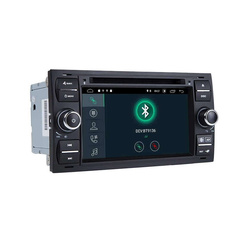 Clearance 2 din Android 9 Car Multimedia Player For Ford Focus 2 3 Transit Connect S-MAX C-MAXKuga Mondeo 4 Fusion Galaxy Radio Navigation 2