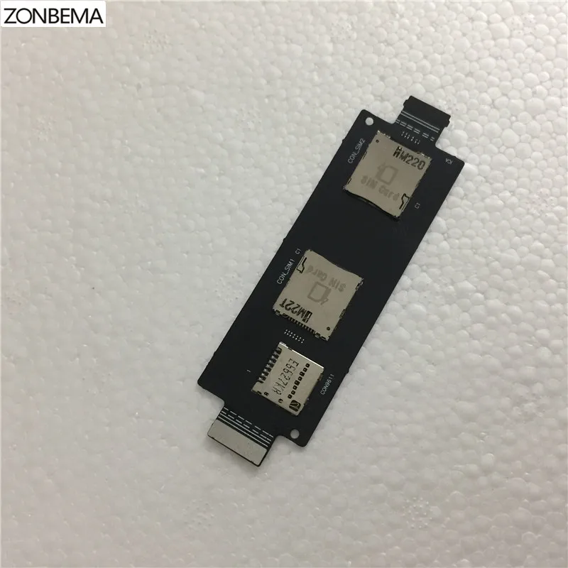 

ZONBEMA New SIM Card Reader Holder Connector Slot Flex Cable For ASUS Zenfone 2 5.5 ZE550ML ZE551ML