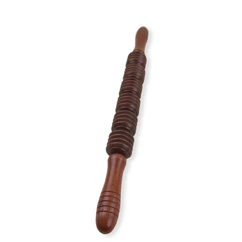 

Wood Yoga massage stick Manually Massage rollers free shipping