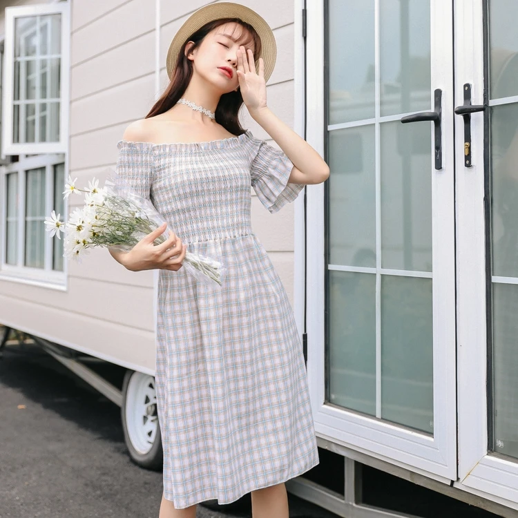Harajuku стиль летнее платье 2020 Украина корейская мода весенняя одежда винтажные