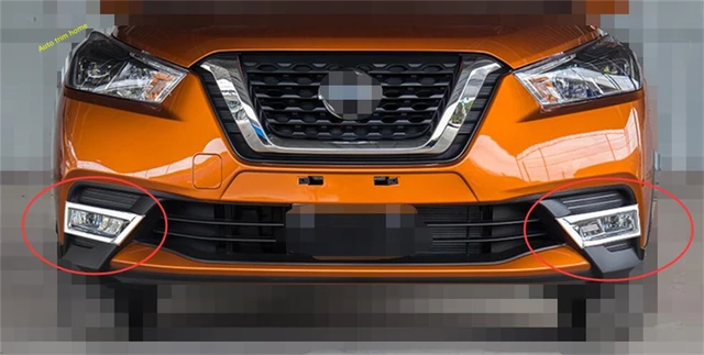 Lapetus Front Head Fog Lights Foglight Lamp Molding Garnish Cover