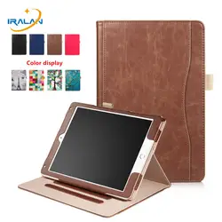 Модный чехол для Apple iPad 9,7 2017 2018 6th поколения A1893 A1954 Smart Cover для iPad Air 1 Air 2 фундамент в виде ракушки + плёнки ручка