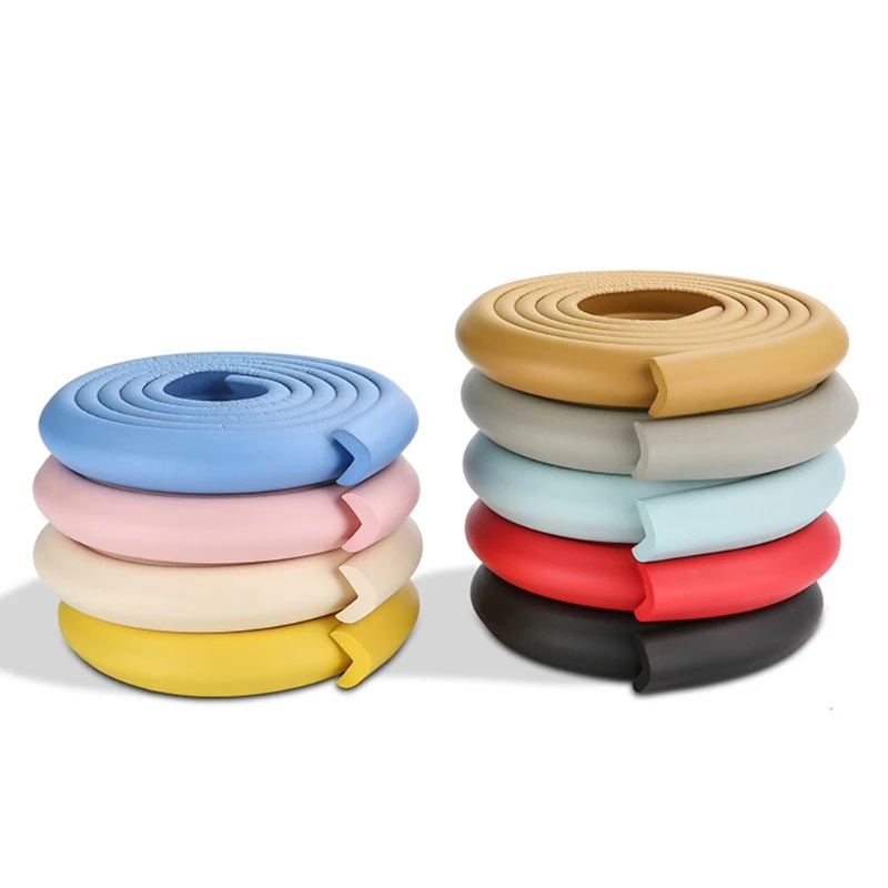 2m Baby Safety Corner Desk Guard Rubber Table Protection Kids L Shaped Soft Edge JUN19-AXY