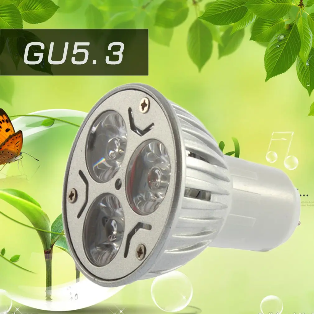 GU5.3 3 Вт 3x1 Светодиодный светильник стандартный Точечный холодный белый