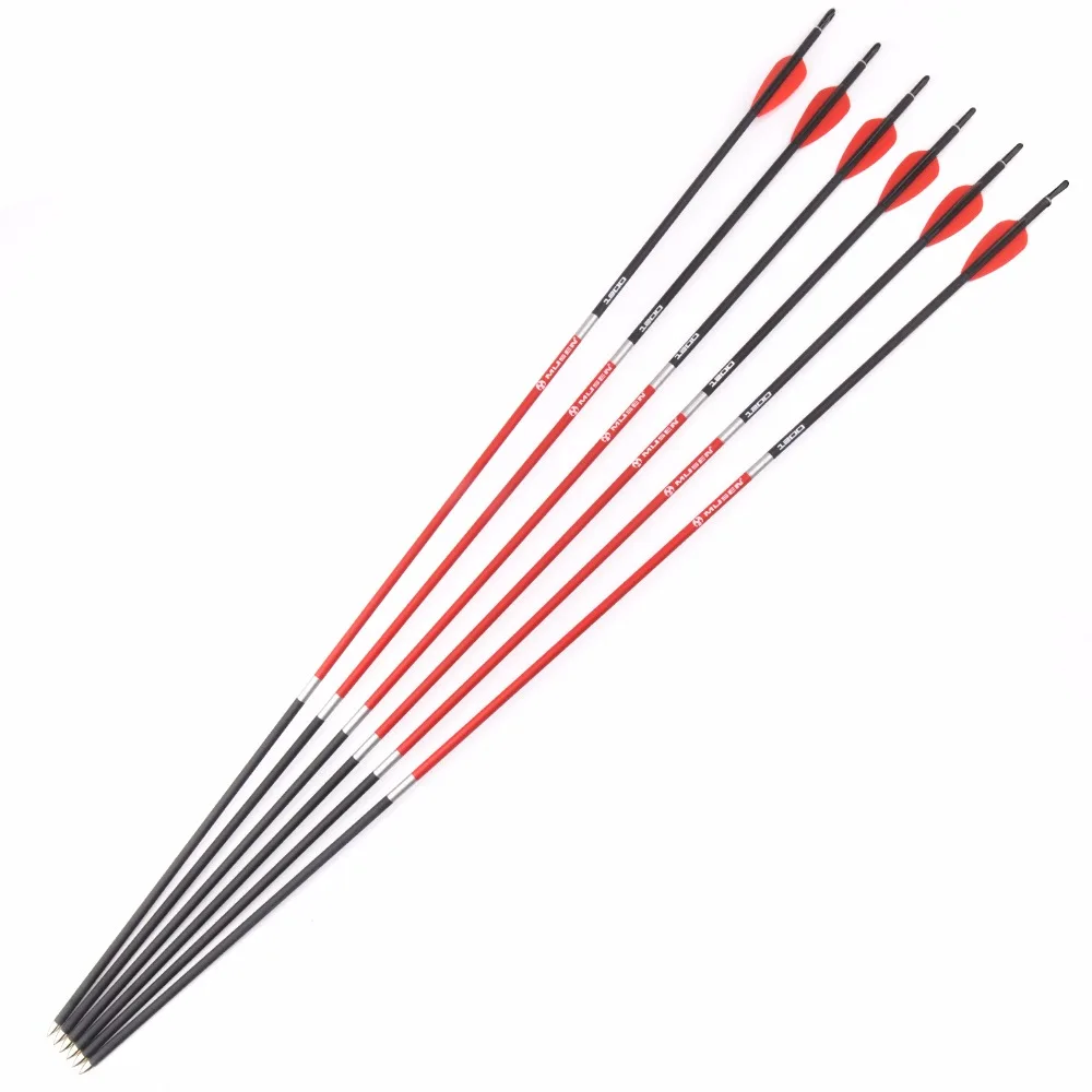 Стрелы карбоновые для стрельбы из лука 6/12/24 шт.|arrow spine|carbon arrow spinecarbon |