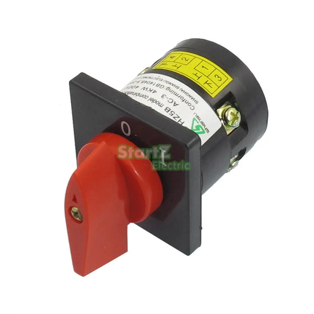 

Latching 4 Terminals 2 Position Cam Combination Changeover Switch AC 380V 10A