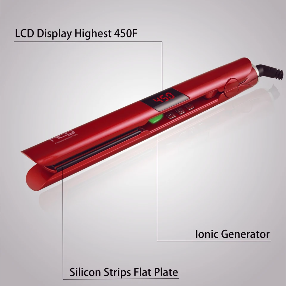 silicon plate hair straightener