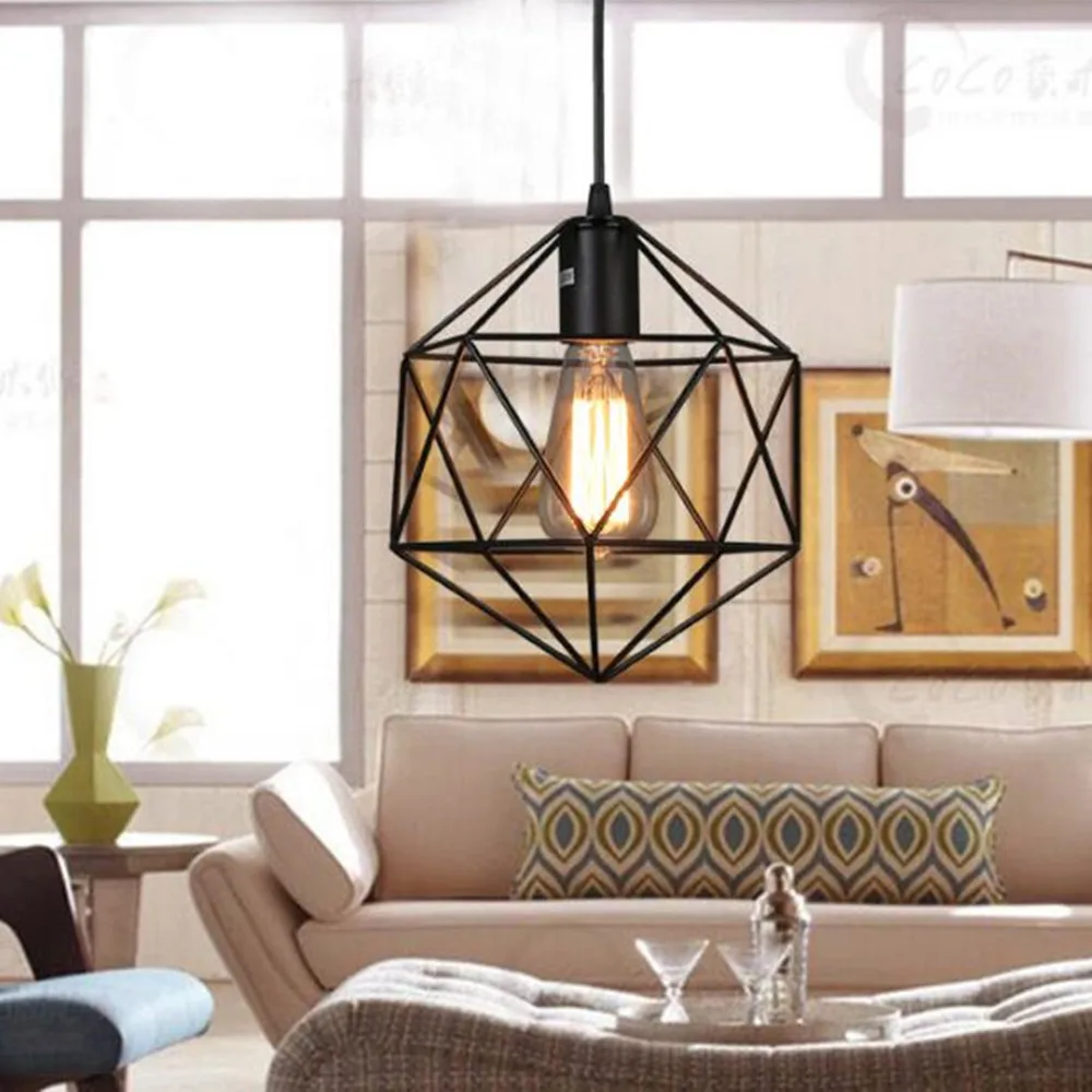 

LOFT Nordic Iron Industry Vintage Home Decor Pendant Light Fixtures Restaurant