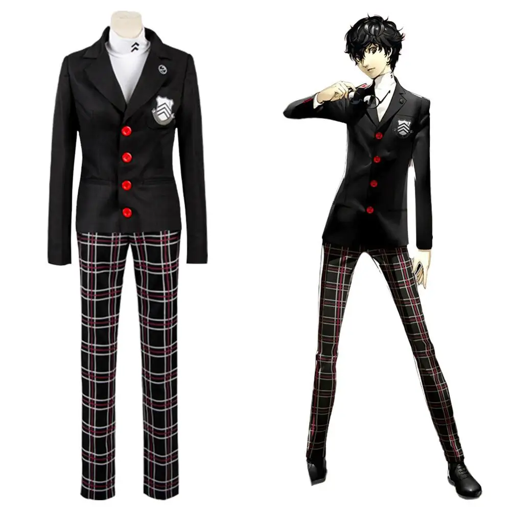 Костюм героя мультфильма Persona 5 для косплея костюм-униформа Хэллоуина