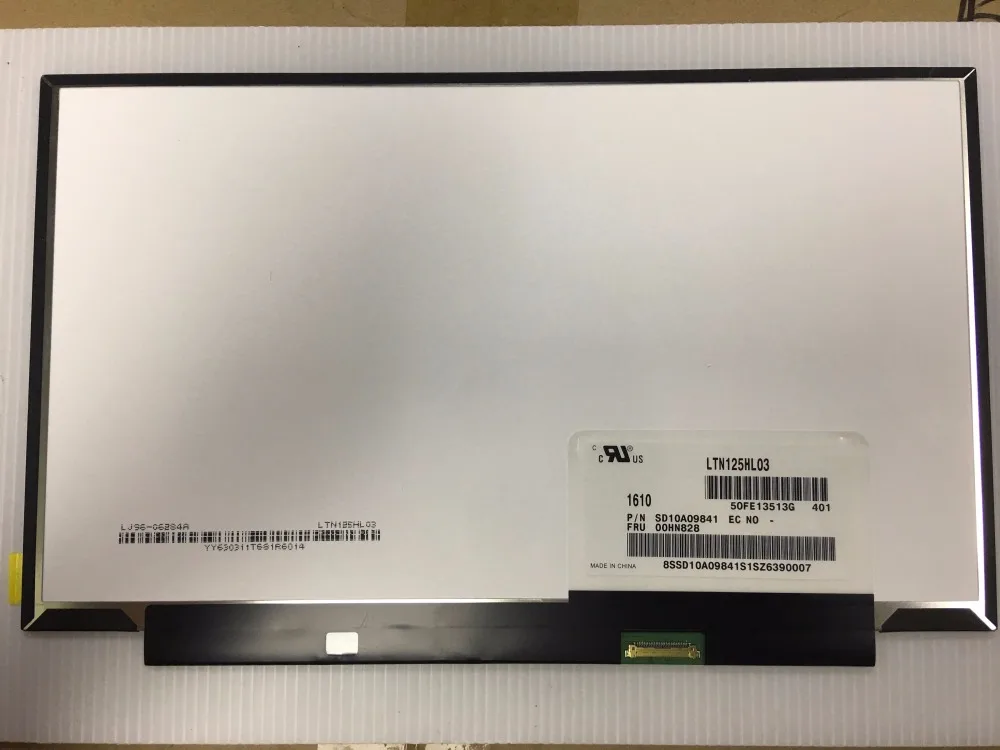 

GrassRoot 12.5" Inch LED LCD Screen LP125WF2-SP B1 B2 LTN125HL03-401 LP125WF2(SP)B2 FHD 1920*1080 Replacement LCD Screen Display