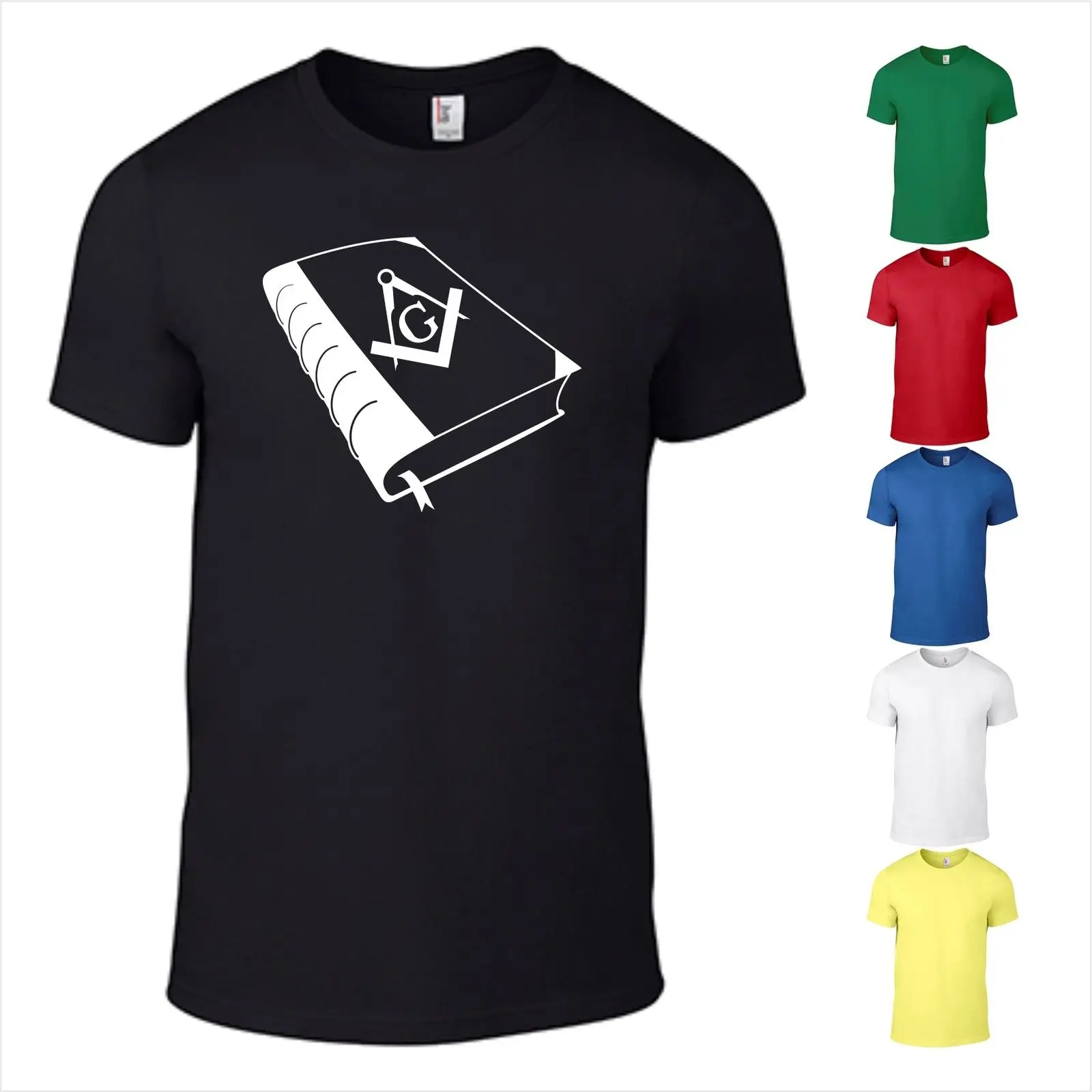 T-Shirt Freimaurer G Loge FREEMASON BROTHERHOOD Anvil bedruckt beflockt t shirt men harajuku | Мужская одежда