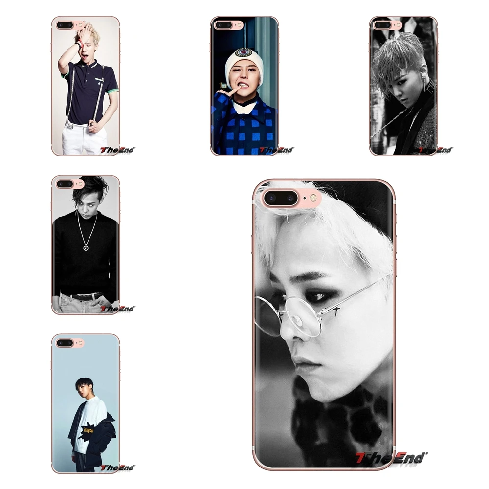 ТПУ чехлы для Xiaomi Mi3 Samsung A10 A30 A40 A50 A60 A70 Galaxy S2 Note 2 Grand Core Prime K-POP Bigbang G-Dragon Fan Art |