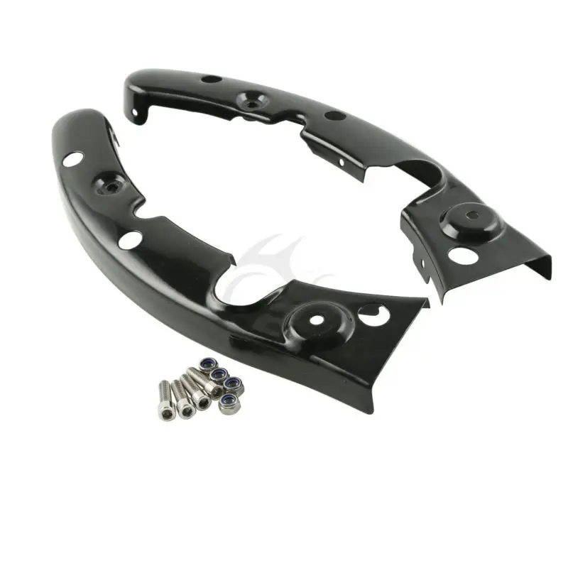 Крышки стойки заднего крыла для Harley Davidson Touring Electra Street Glide Road King FHLR FLHX 2009 2013 12| |