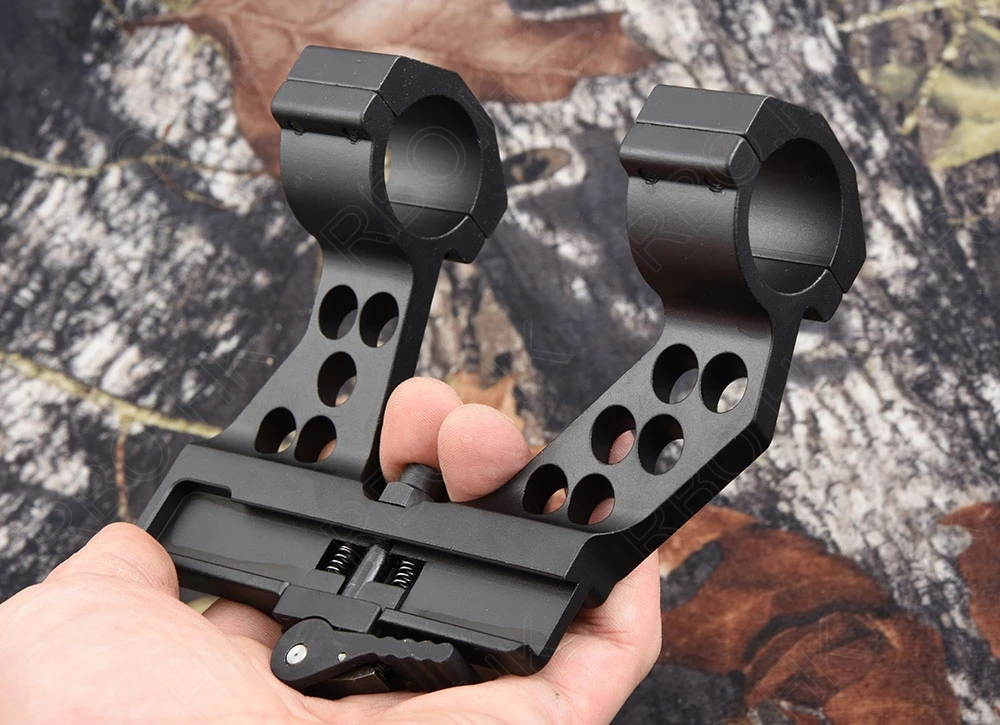 Ak 47 74 Qd Side Mount Rail Rifle Scope Ring For 1 Inch 25.4mm 1.25