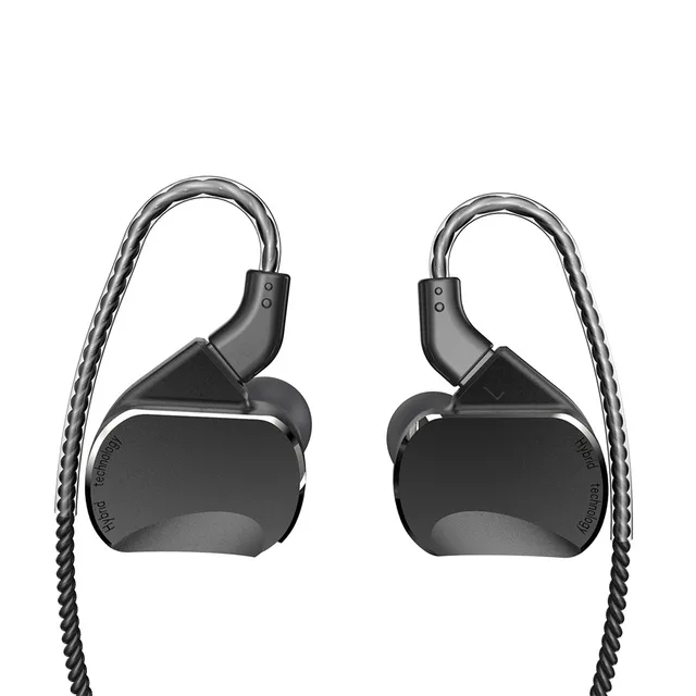 BQEYZ BQ3 In-Ear Moniter HiFi Earphone Aluminum Metal Earbuds Case 0.78mm Replaceable Cable 1
