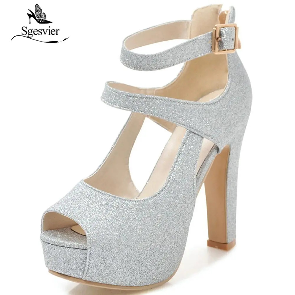 Женские туфли на толстом высоком каблуке с пряжкой размеры 31 43|buckle sandals|sandals goldbrand