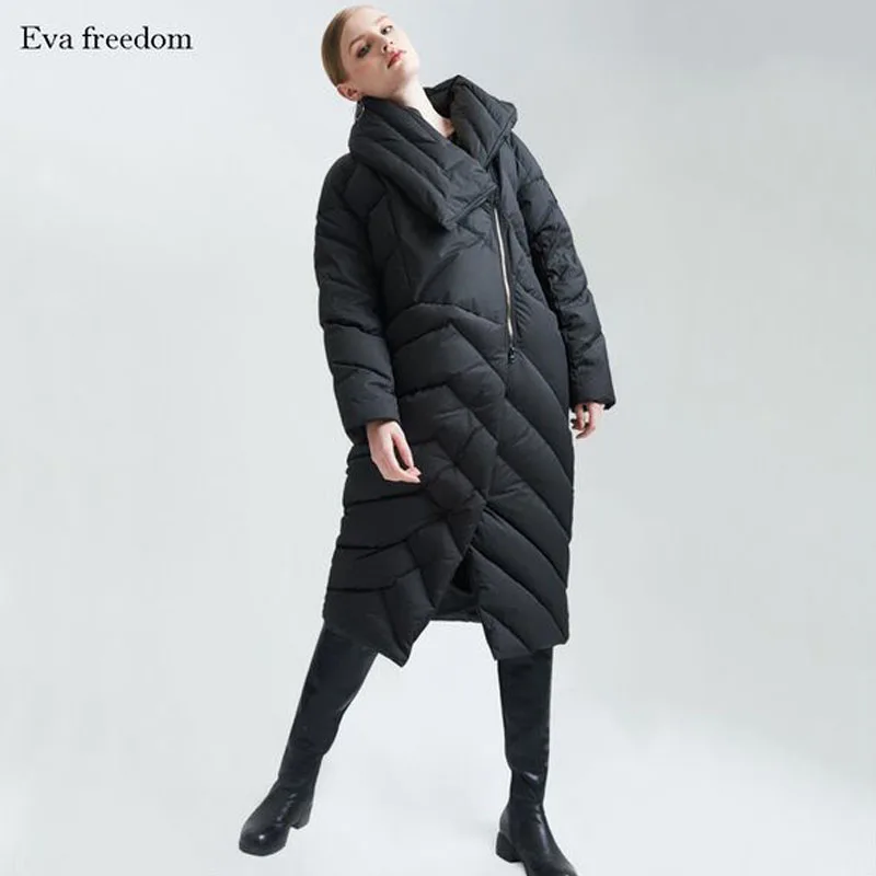 Long Veste Duvet Fit 2018 Blanc Haute Neige Manteaux Outwear Hiver De Qualité Canard Chaud Épaissir Femmes Noir Lâche f6gbyY7