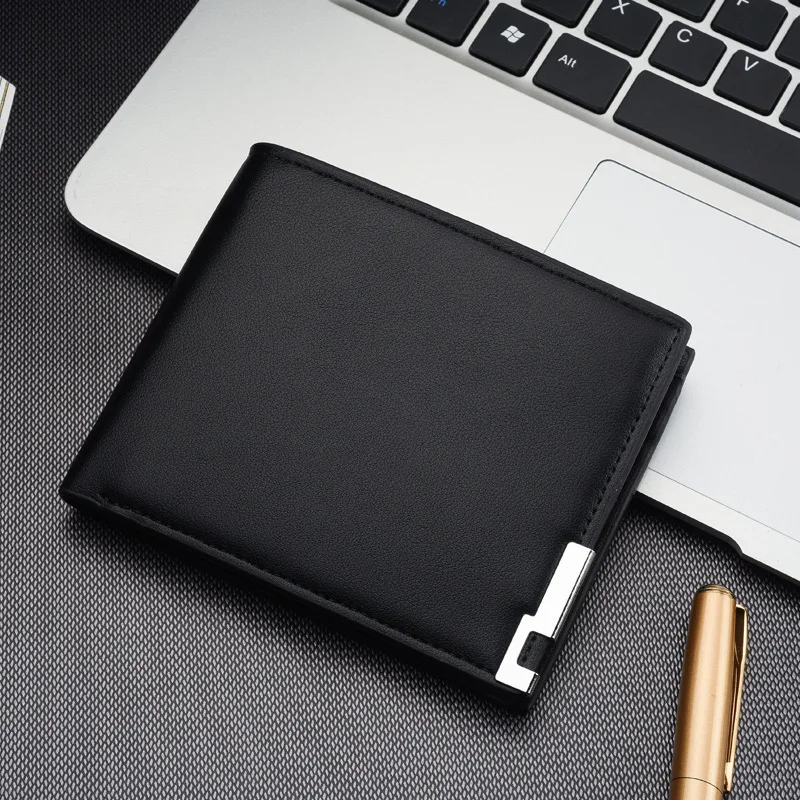 

Brand Luxury Men Wallet Office Male Mature Man Bifold Wallet High Quality Male Card ID Holder