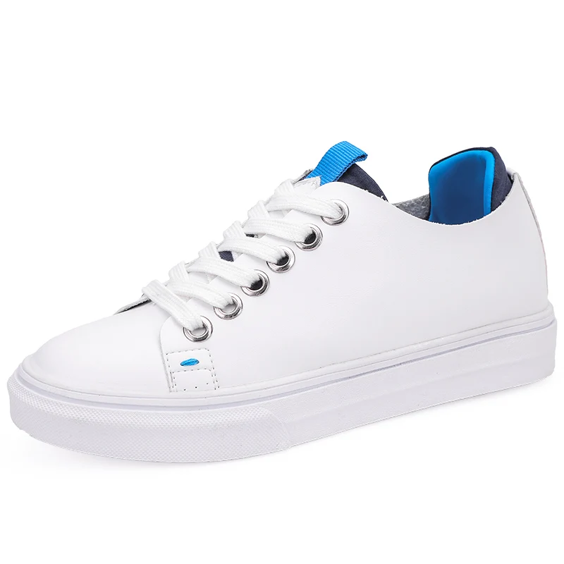 

Tenis Feminino Zapatos De Mujer Women Sneakers Fashion Breathble Vulcanized Shoes Pu Platform Lace up Casual White 5Jd611