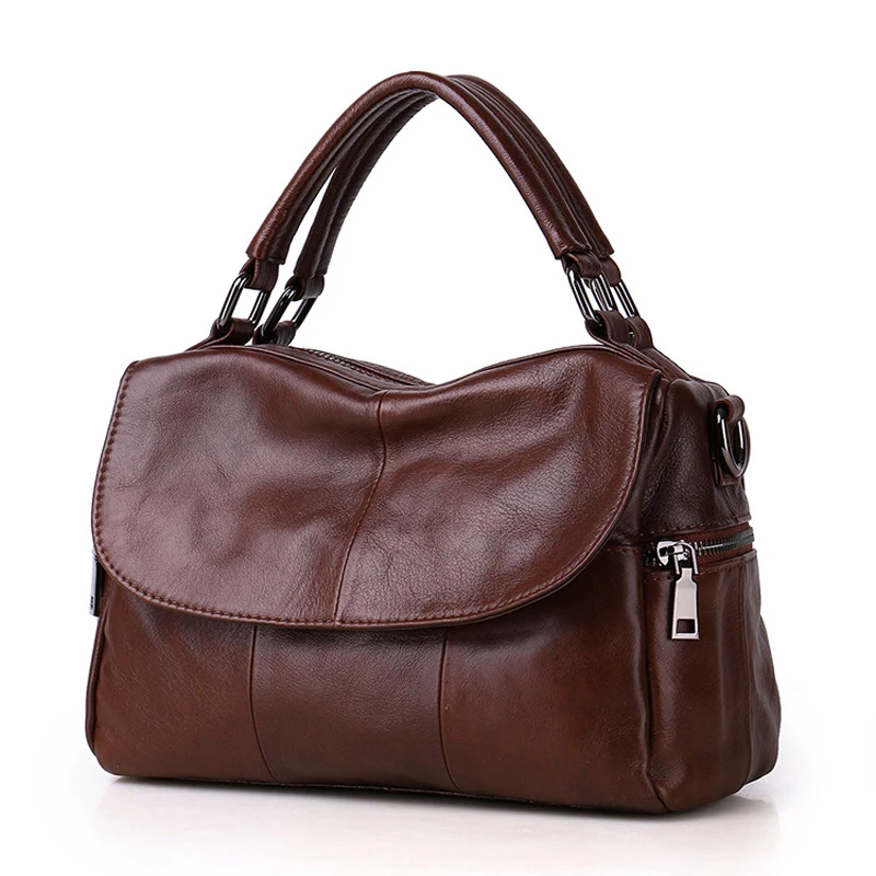 

Bolsa Feminina Vintage Shoulder Bag Women Genuine Leather Handbag Designer Crossbody Bags for Women/ladies Hand Bags Sac A Main
