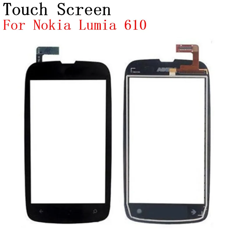 RTBESTOYZ 3.7" Touch Screen Digitizer For Nokia Lumia 610 N610 Touch