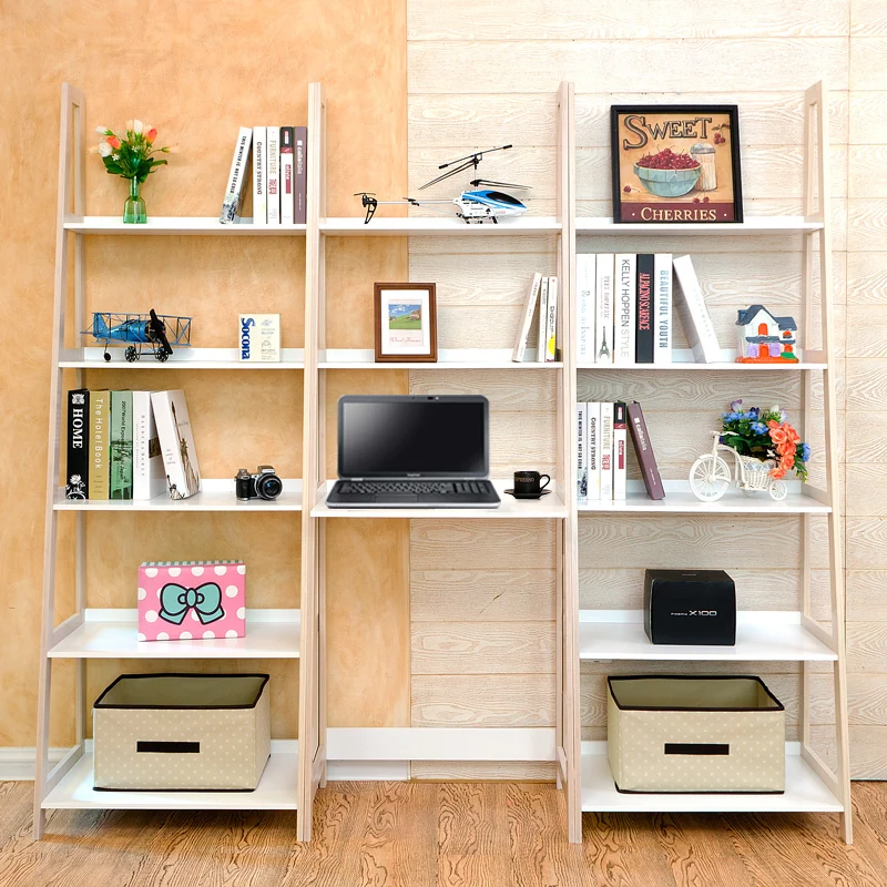 Creative Laptop Desk Study Table Ikea Simple Storage Shelves