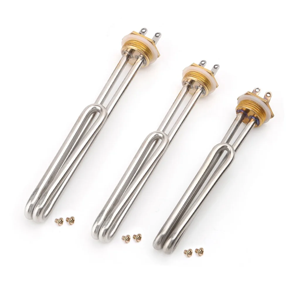 Tubo de Aquecimento de Água em Impulsionador Elétrico para Caldeira de Água Aquecedor Drop Shipping De3 Aço Inoxidável