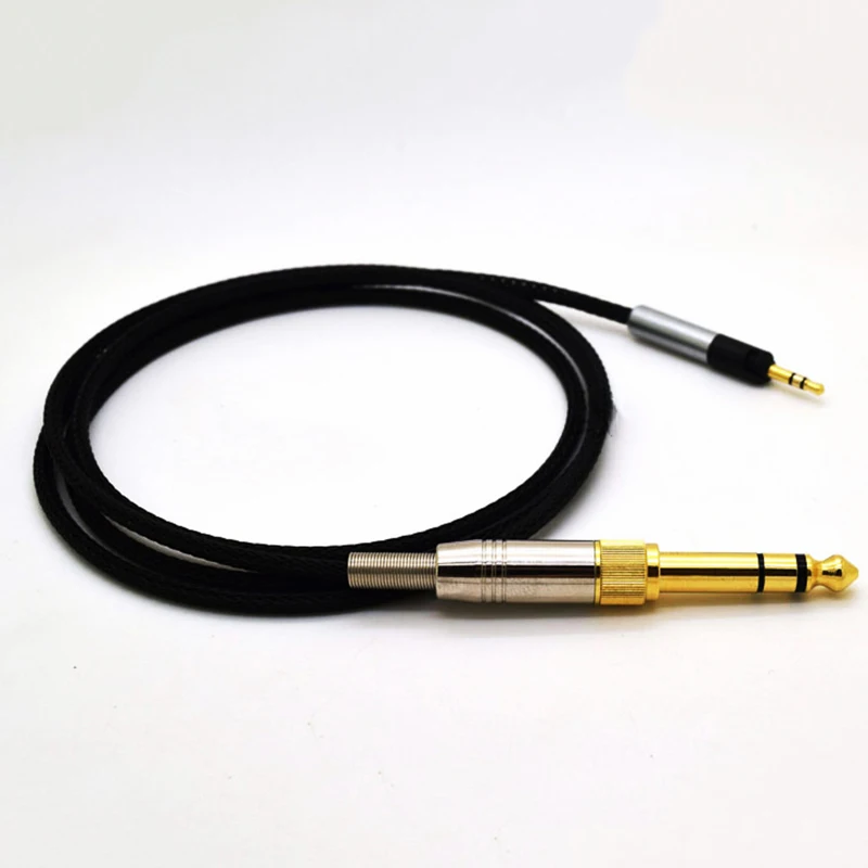 6 35 3 5 to 2 5 DJ Cable Replacement Audio Cable for technica ATH M50x M50X ATH M40x ATH M70x headphone Coiled Repair DJ Cable