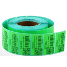 Изготовленный на заказ OEM клейкий прозрачный виниловый стикер для этикеток, водостойкая прозрачная печать этикеток