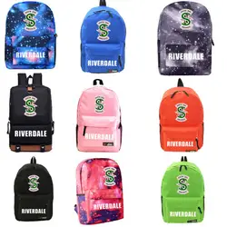 2019 Riverdale обе плечи Студенческая сумка 2018 Лучшие Продавцы школьные сумки повседневные дорожные сумки на плечо