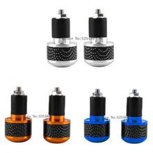 CNC Motorcycle 7/8″ 22mm Handlebar Grips Ends Plug For Yamaha R1 R3 R6 FZ1 FZ6 FZS 1000 T-MAX 500/530 Suzuki GSXR 600 750 1000