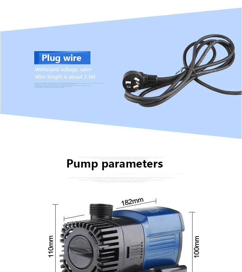 SUNSUN JTP водяной насос с переменной частотой, бесшумный погружной насос для аквариума, насос для аквариума, насос для воды, насос для аквариума