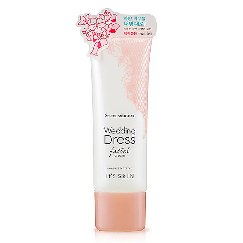 IT'S SKIN Secret Solution Wedding Dress Facial 40ML Cream Hydrating Whitening Day Creams Skin Care Brighten Antioxidant antioxidant cream