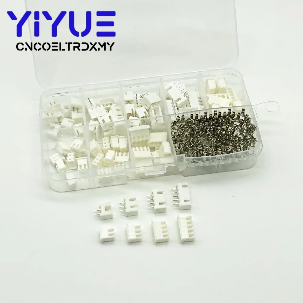 220 шт. XH2.54 2p 3p 4p 5pin 2 54 мм шаг комплект клемм/корпус/контактный разъем JST Соединители