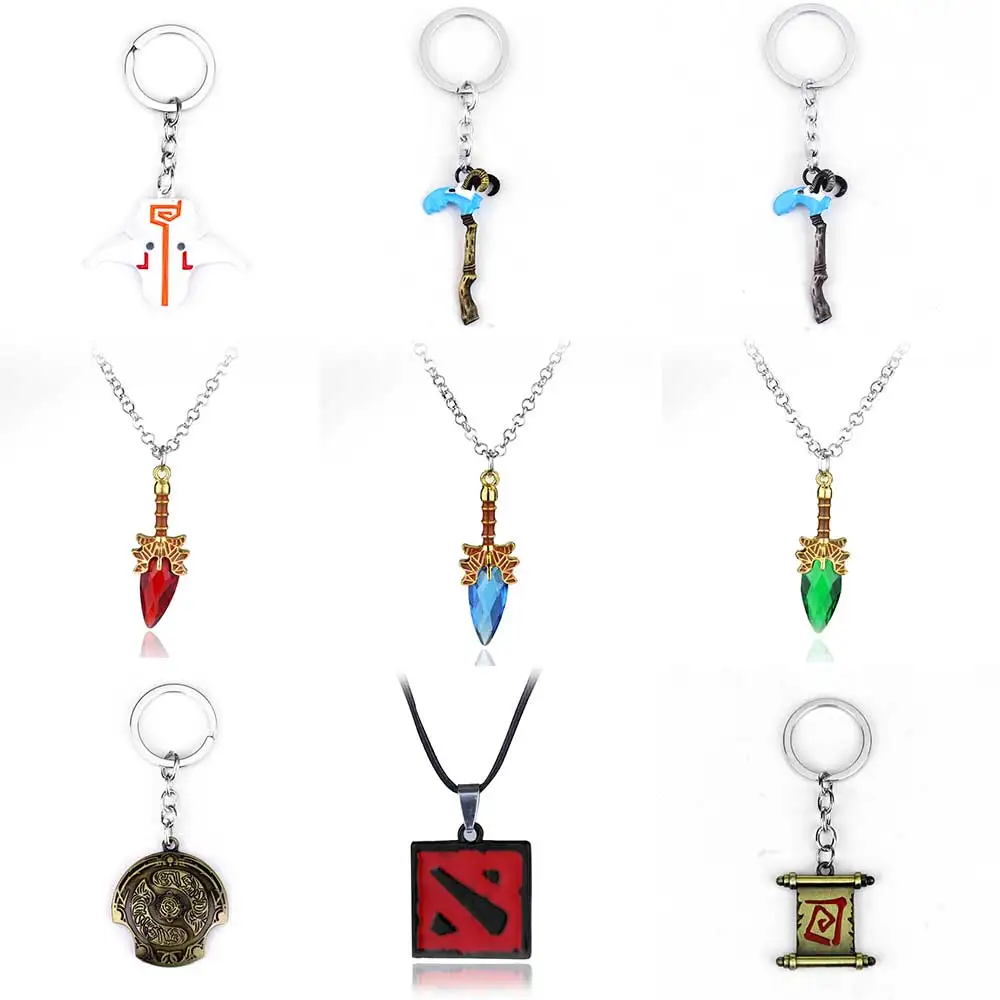 

Enameled Dota 2 Juggernaut Jugg Mask Keychain Hot Game Dota Key Chain Key Holder Alloy Metal Key Rings Chaveiro