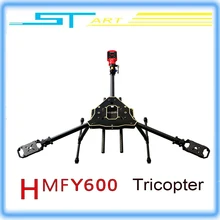 HMF Y600 RC Quadcopter Copter Frame Kit High Drone 3 Axis Landing Gear Gimbal Hanging Rod FPV Y3