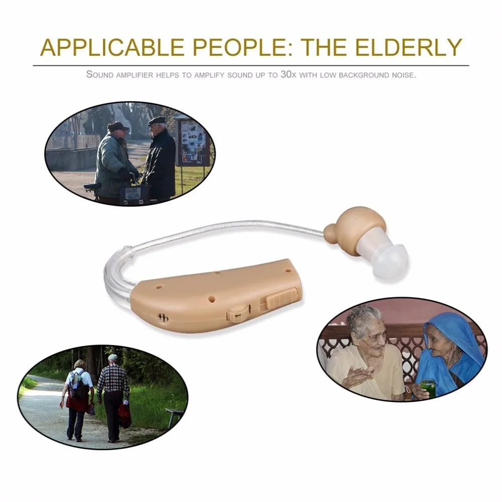 New Rechargeable Ear Hearing Aid Mini Device Ear Amplifier Digital Hearing Aids Behind the Ear for 1 New Rechargeable Ear Hearing Aid Mini Device Ear Amplifier Digital Hearing Aids Behind the Ear for 4