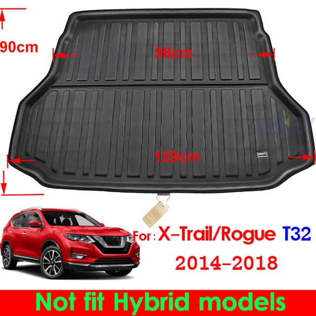 Rear Trunk Cargo Boot Liner Mat Waterproof For Nissan X-Trail XTrail 2014-2018