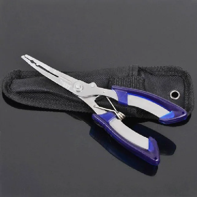 

Free shipping 1Pcs Stainless Steel Fishing Piler Scissors Hook Cutter Braided Pe Line Remove Tackle Tool Hot!